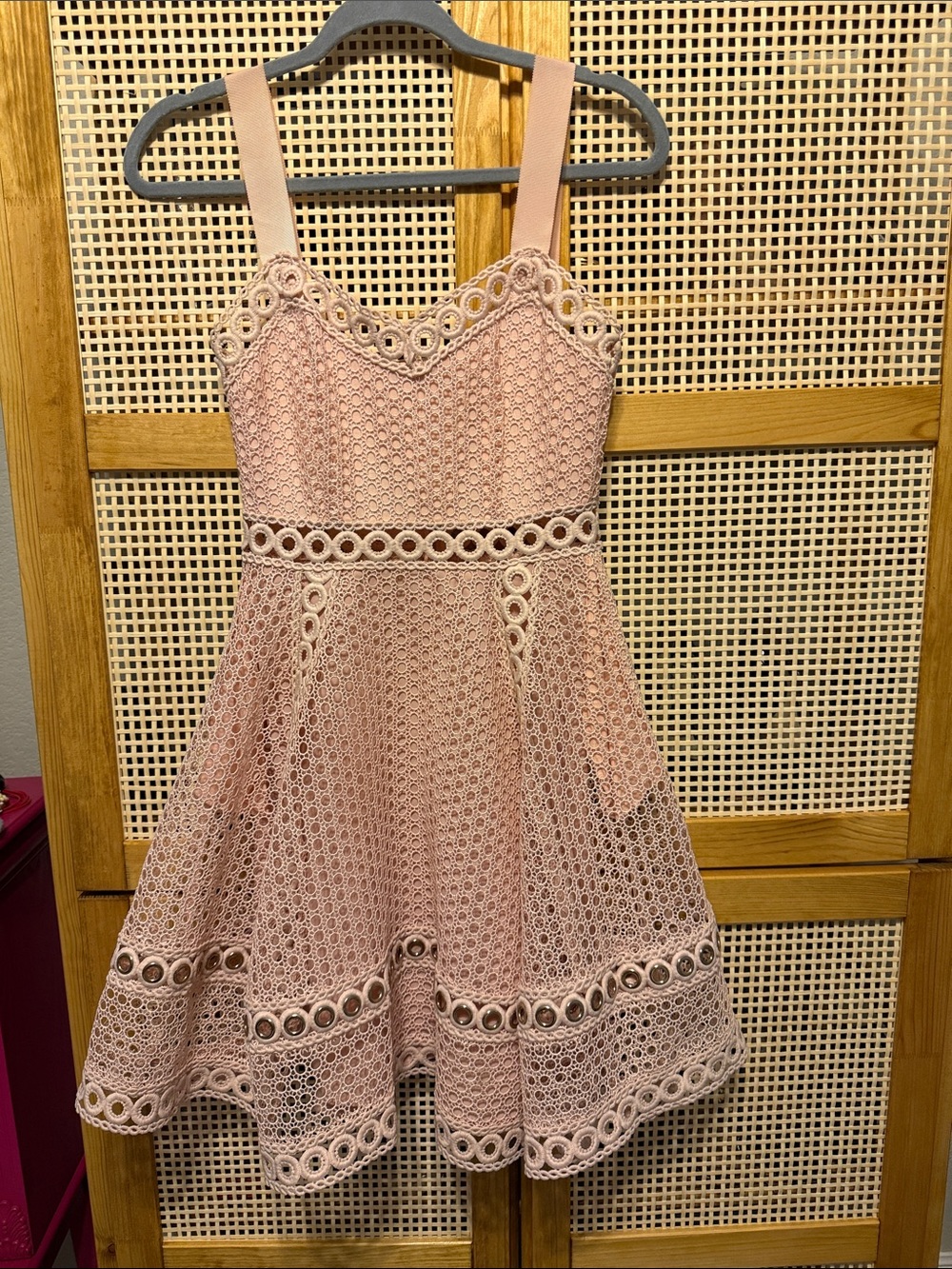 MAJE Ravi Dress Nude Sz 1 (0-2) - Picture 5 of 9